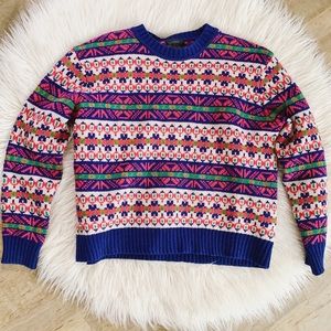 J. Crew || Wool Fair Isle Sweater